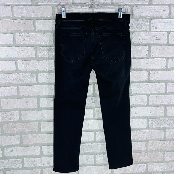 Frame Denim Le Garçon Straight Leg Cropped Jeans in Kerry Wash Size 25 - Picture 6 of 9